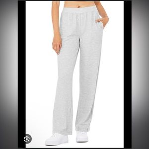 Alo women’s pleasant wide leg pant XXS